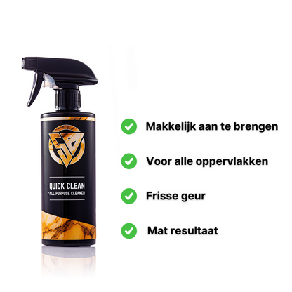 Quick Clean - De ultieme interieurreiniger