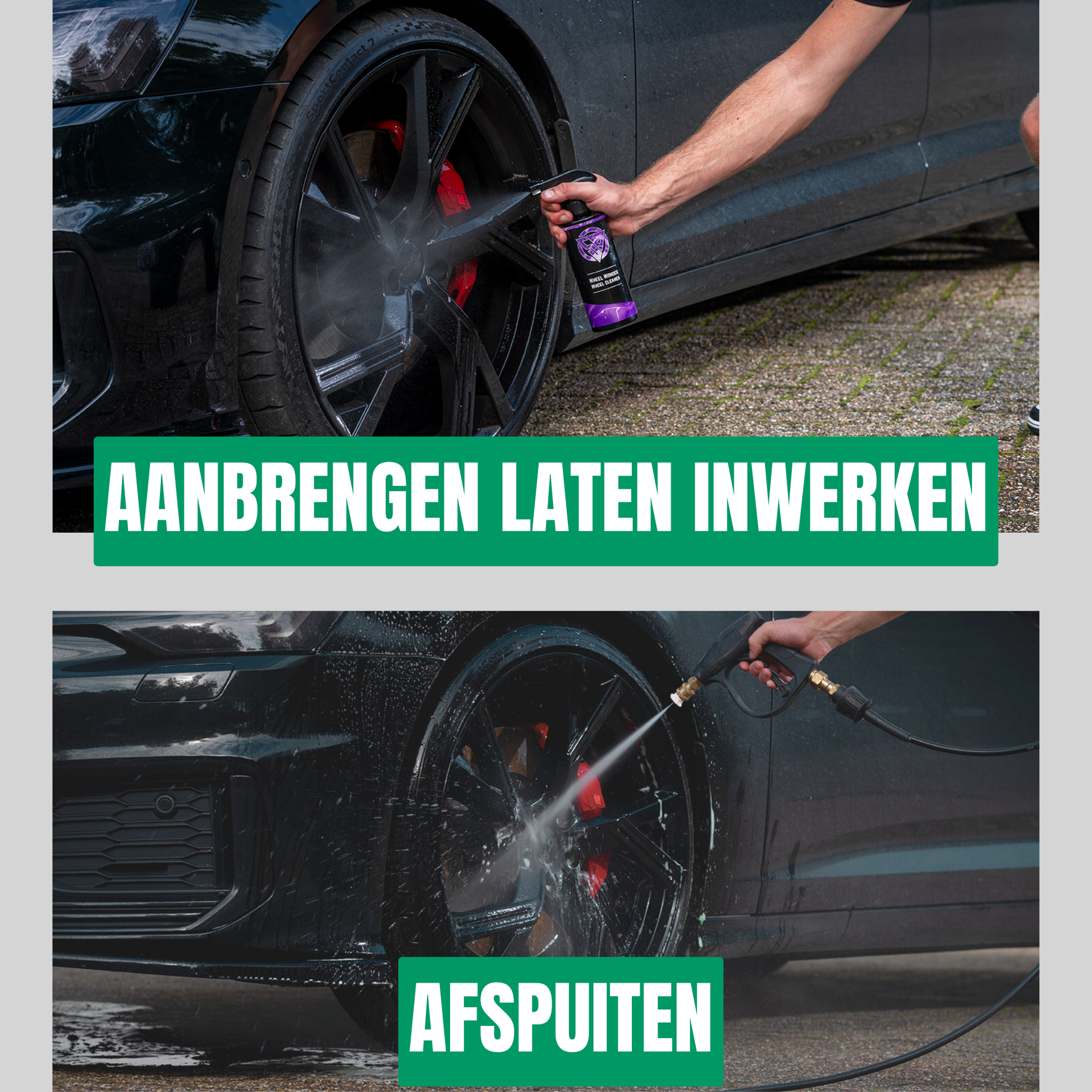 Lichtmetalen velgen reinigen (stappenplan Lichtmetalen velgen reinigen (stappenplan